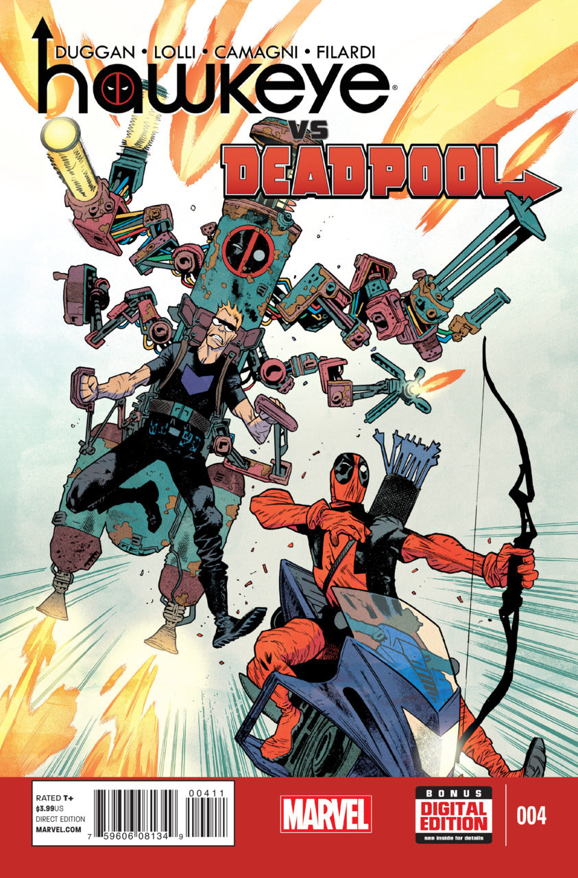 Hawkeye contre Deadpool #4