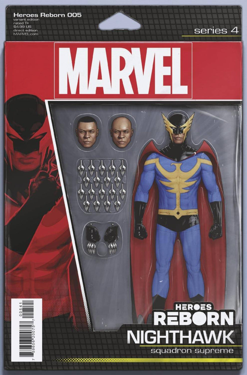 Heroes Reborn #5 (2021) Action Figure Variant