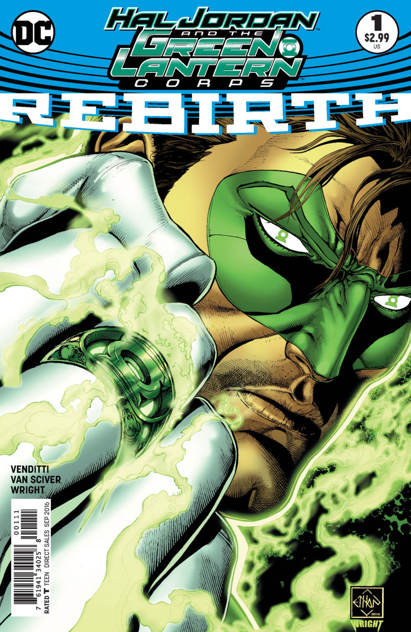 Hal Jordan Green Lantern Corps (2016) Rebirth #1