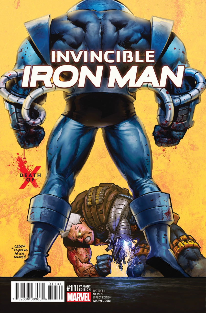 Invincible Iron Man (2015) # 11 - Mort de la variante X