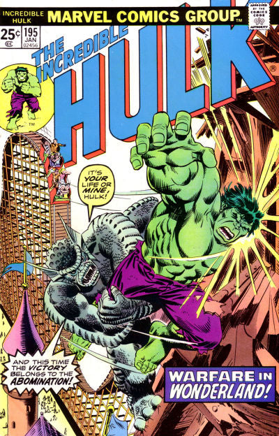L'Incroyable Hulk (1968) #195