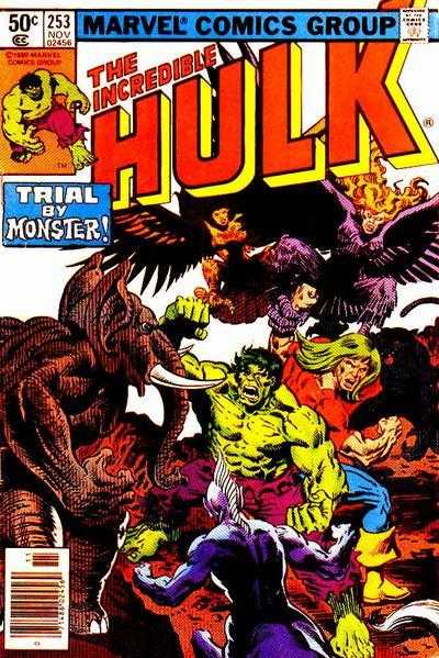 Incroyable Hulk (1968) # 253 Kiosque à journaux