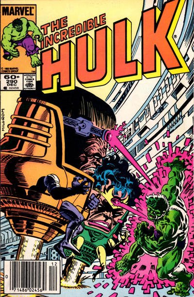 Incroyable Hulk (1968) # 290 Kiosque à journaux