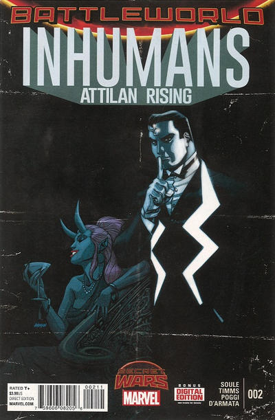 Inhumans Attilan Rising (2015) Full 5x Set