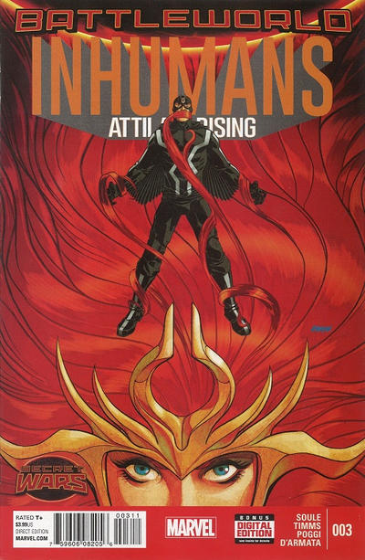 Inhumans Attilan Rising (2015) Full 5x Set