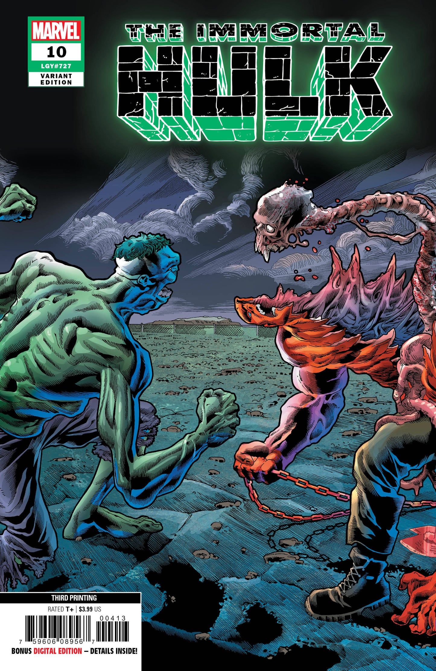 Immortal Hulk #10 - 3rd Print