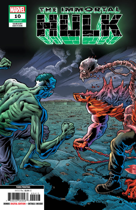 Immortel Hulk # 10 - 3e tirage