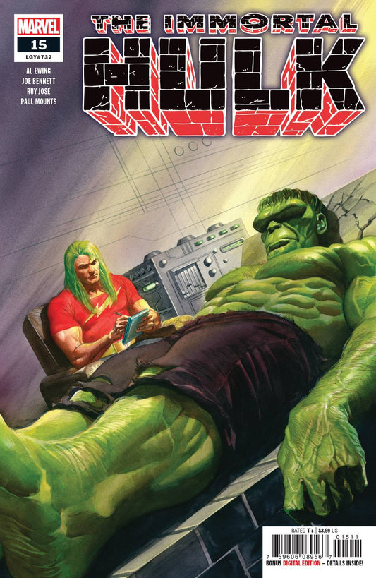 Immortel Hulk # 15 Une couverture