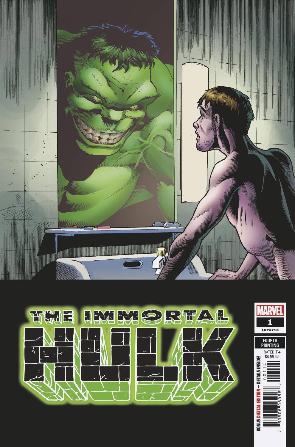 Immortal Hulk #1 - 4th Print