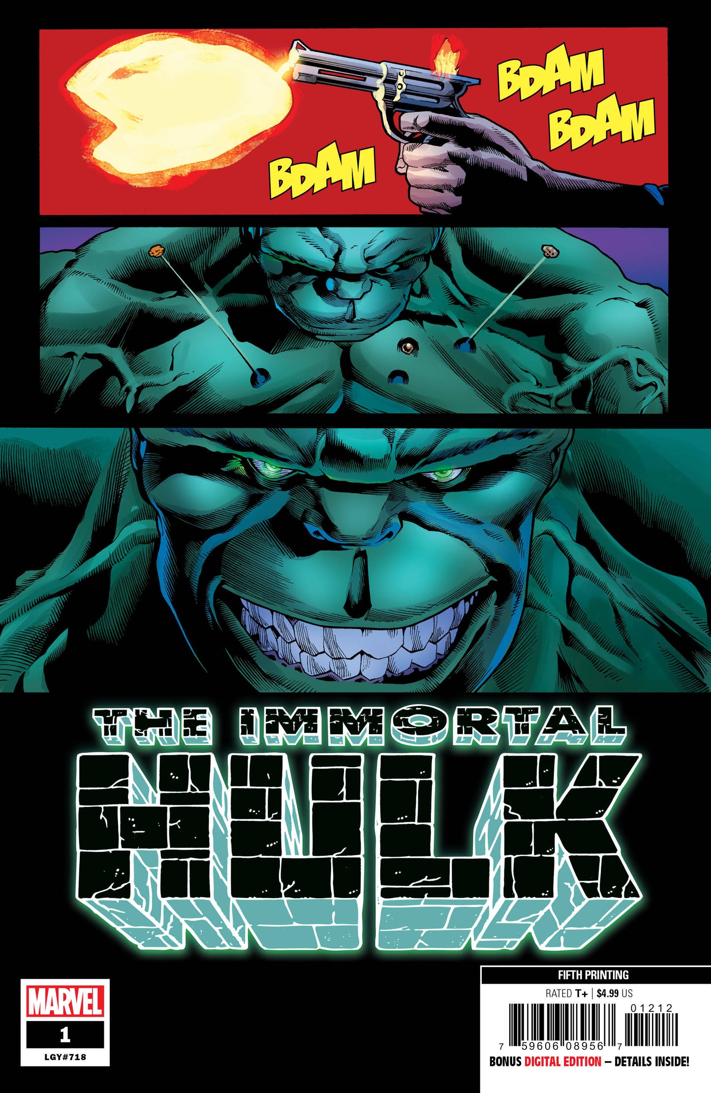 Immortal Hulk #1 - 5th Print