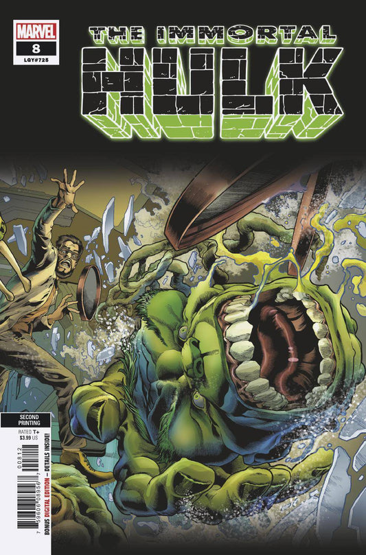 Immortel Hulk # 8 - 2e impression
