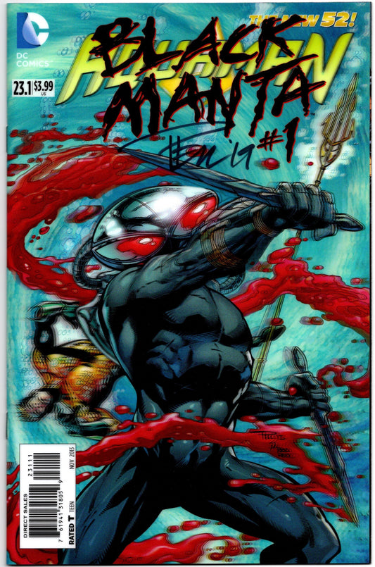 Aquaman (2011) #23.1 &amp; 23.2 - Lot signé