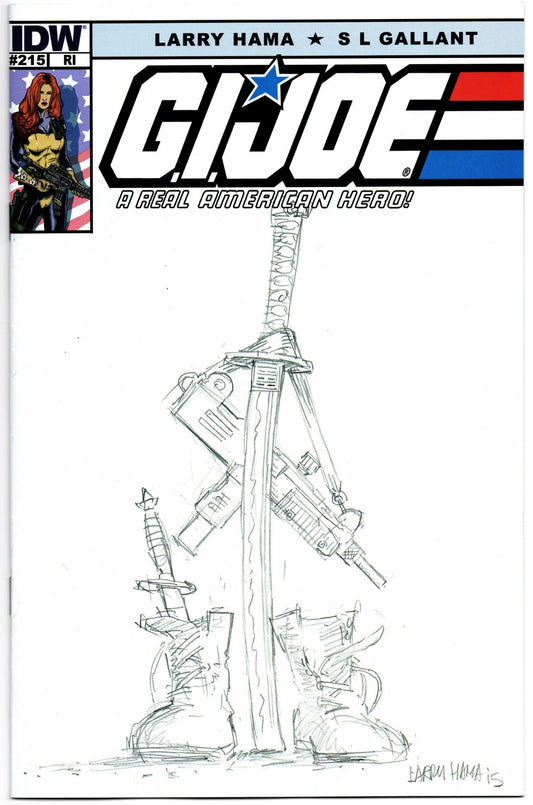 GI Joe Real American Hero (2010) #215 RI Variant