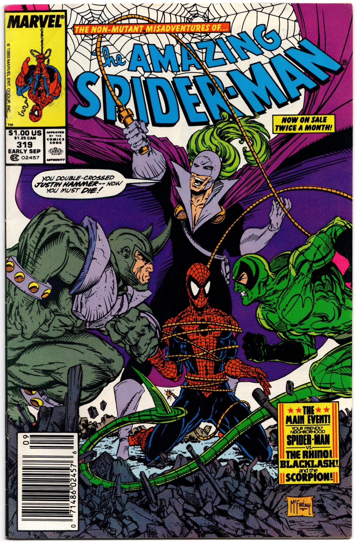 Incroyable Spider-Man (1963) #319 - Kiosque à journaux