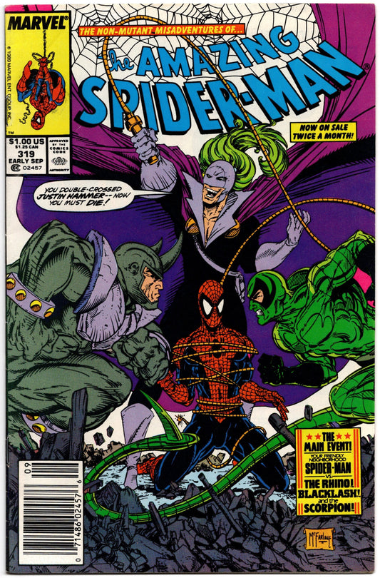 Incroyable Spider-Man (1963) #319 - Kiosque à journaux
