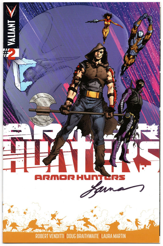 Armor Hunters #2 Signed
