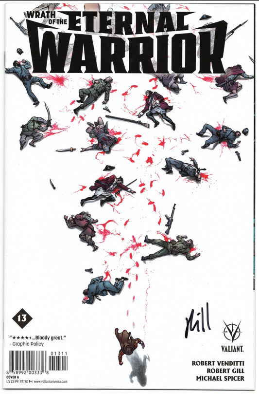 Wrath of the Eternal Warrior #13 Signed