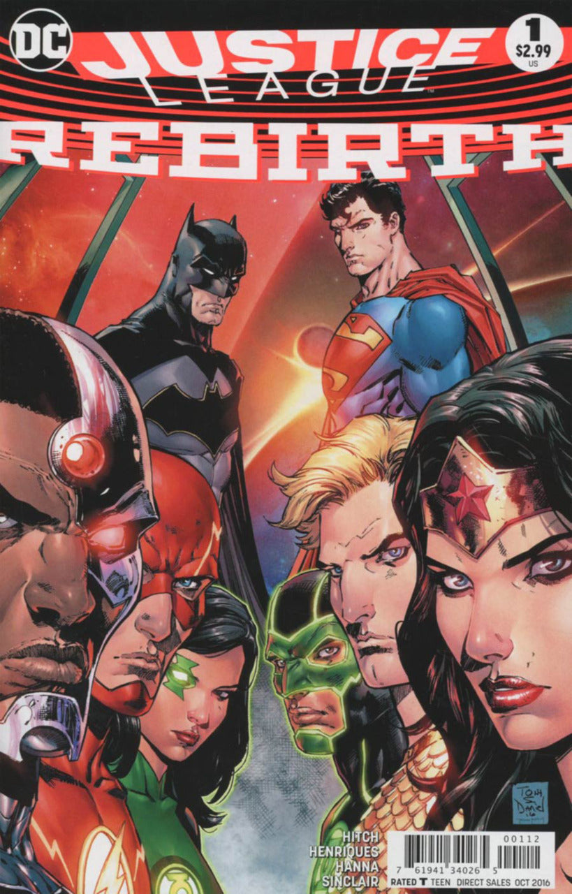 Justice League (2016) Rebirth #1 - 2nd Print