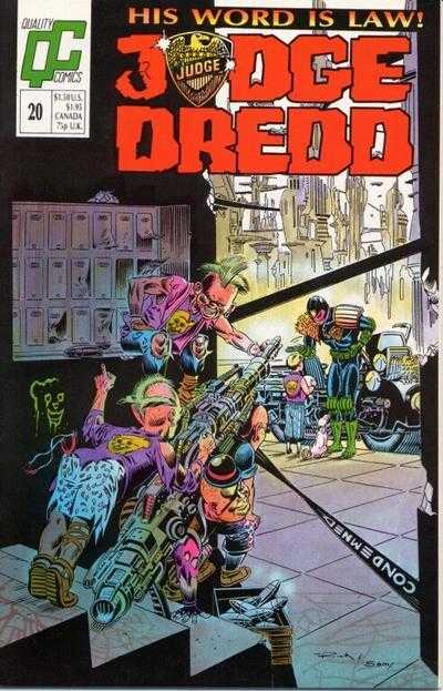 Judge Dredd (1986) #20