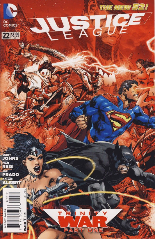 Justice League (2011) #22 - 2nd Print