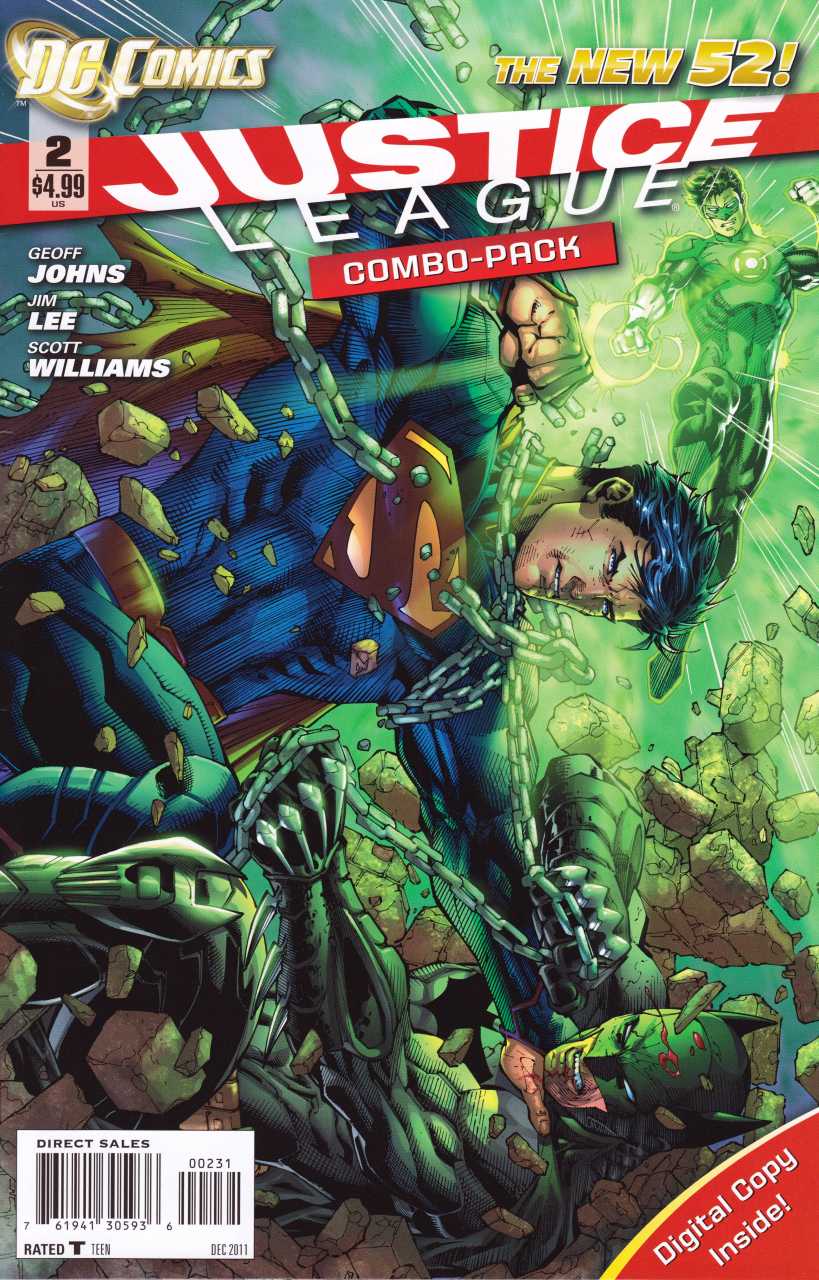 Justice League (2011) #2 - Combo Pack