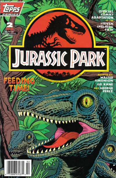 Jurassic Park #2 - Newsstand