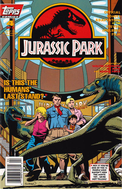 Jurassic Park #4 - Newsstand