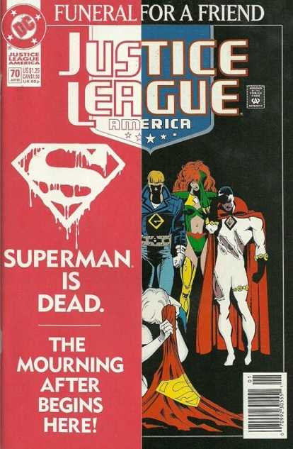 Justice League of America (1989) # 70 Kiosque à journaux