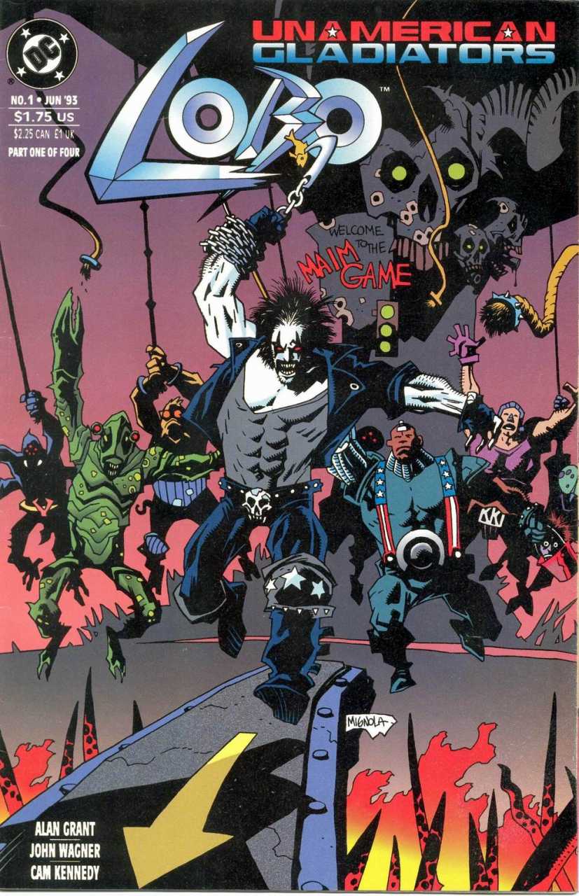 Lobo: Unamerican Gladiators #1-4 (1993) Full Story 4x Set