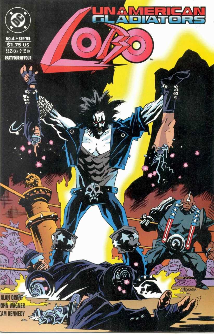 Lobo: Unamerican Gladiators #1-4 (1993) Full Story 4x Set