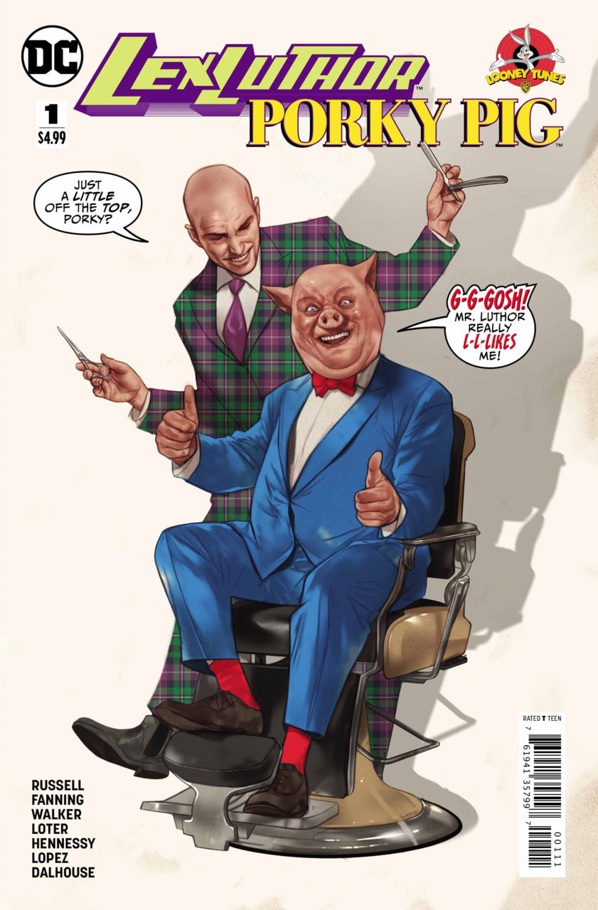 Lex Luthor Porky Pig 1 coup