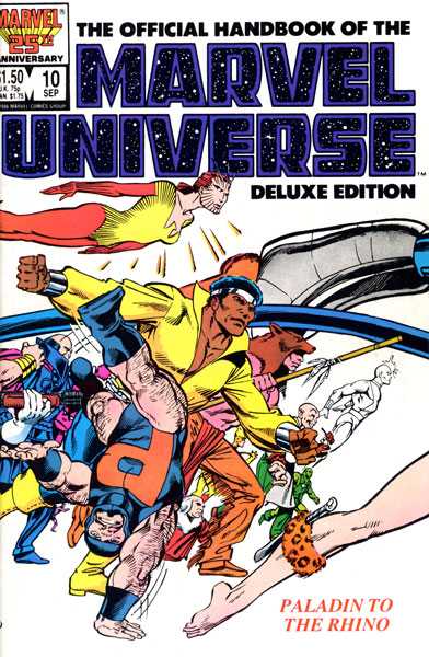 Manuel officiel de l'édition Deluxe de l'univers Marvel (1985) 20x Set