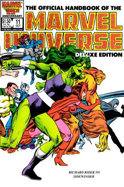 Manuel officiel de l'édition Deluxe de l'univers Marvel (1985) 20x Set