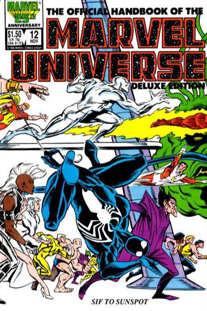 Manuel officiel de l'édition Deluxe de l'univers Marvel (1985) 20x Set