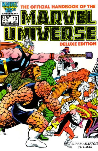 Manuel officiel de l'édition Deluxe de l'univers Marvel (1985) 20x Set