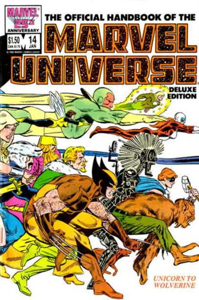 Manuel officiel de l'édition Deluxe de l'univers Marvel (1985) 20x Set