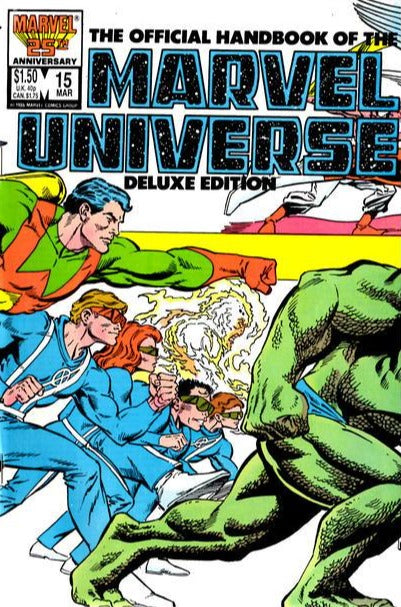 Manuel officiel de l'édition Deluxe de l'univers Marvel (1985) 20x Set