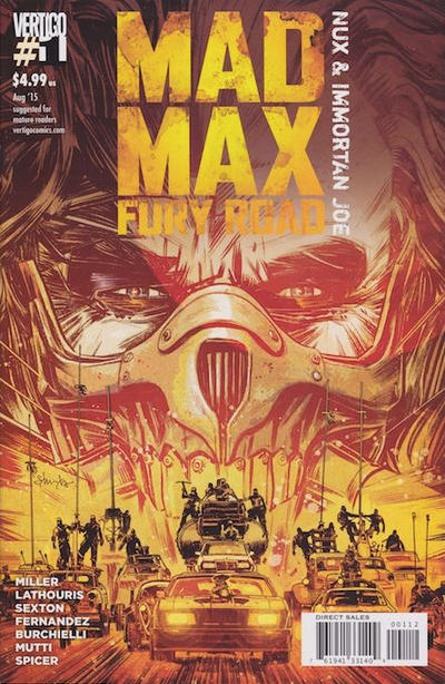 Mad Max Fury Road: Nux and Immortan Joe #1 - 2nd Print