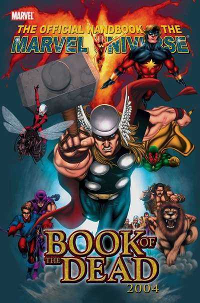 Official Handbook of the Marvel Universe Book of the Dead 2004