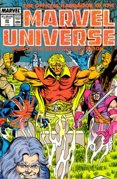 Manuel officiel de l'édition Deluxe de l'univers Marvel (1985) 20x Set