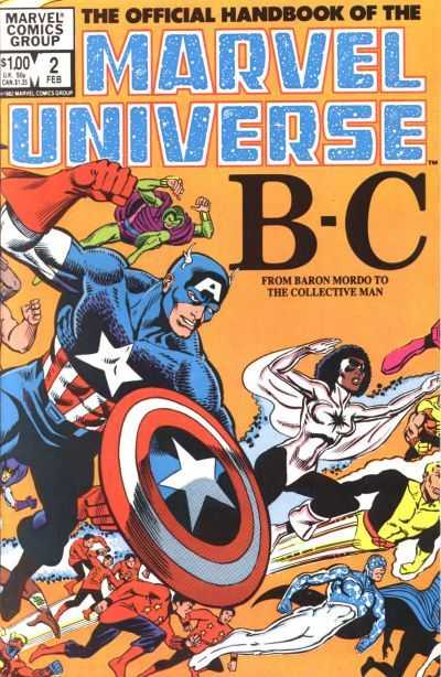 Official Handbook of the Marvel Universe (1983) #02