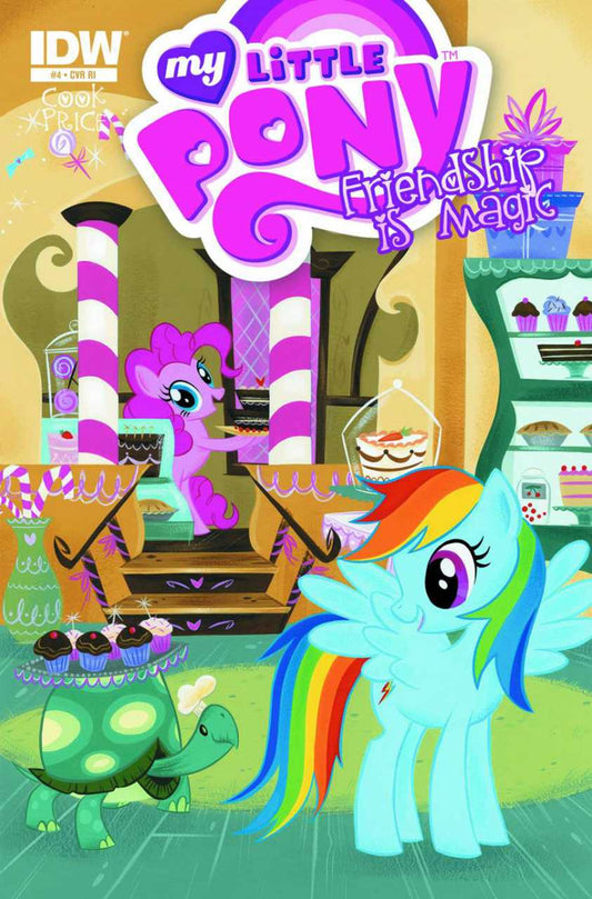 My Little Pony Friendship is Magic #4 B Couverture