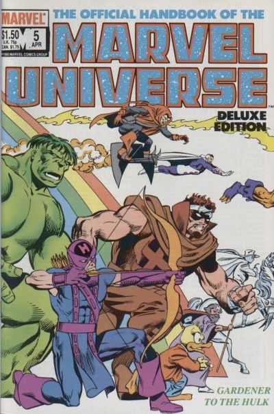 Manuel officiel de l'édition Deluxe de l'univers Marvel (1985) 20x Set