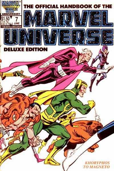 Manuel officiel de l'édition Deluxe de l'univers Marvel (1985) 20x Set