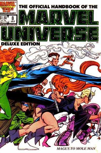 Manuel officiel de l'édition Deluxe de l'univers Marvel (1985) 20x Set