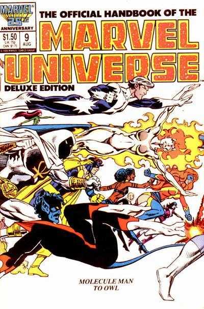 Manuel officiel de l'édition Deluxe de l'univers Marvel (1985) 20x Set