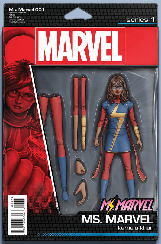 Ms. Marvel #1 (2016) Action Figure Variant