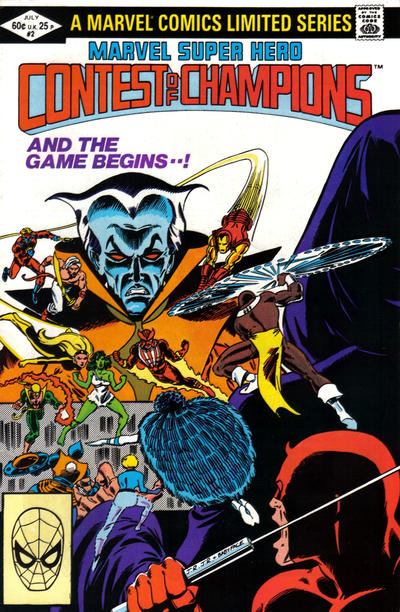 Marvel Super Hero: Contest of Champions (1982) - Complete 3 Issue Set