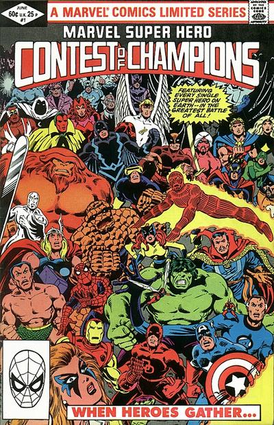 Marvel Super Hero: Contest of Champions (1982) - Complete 3 Issue Set