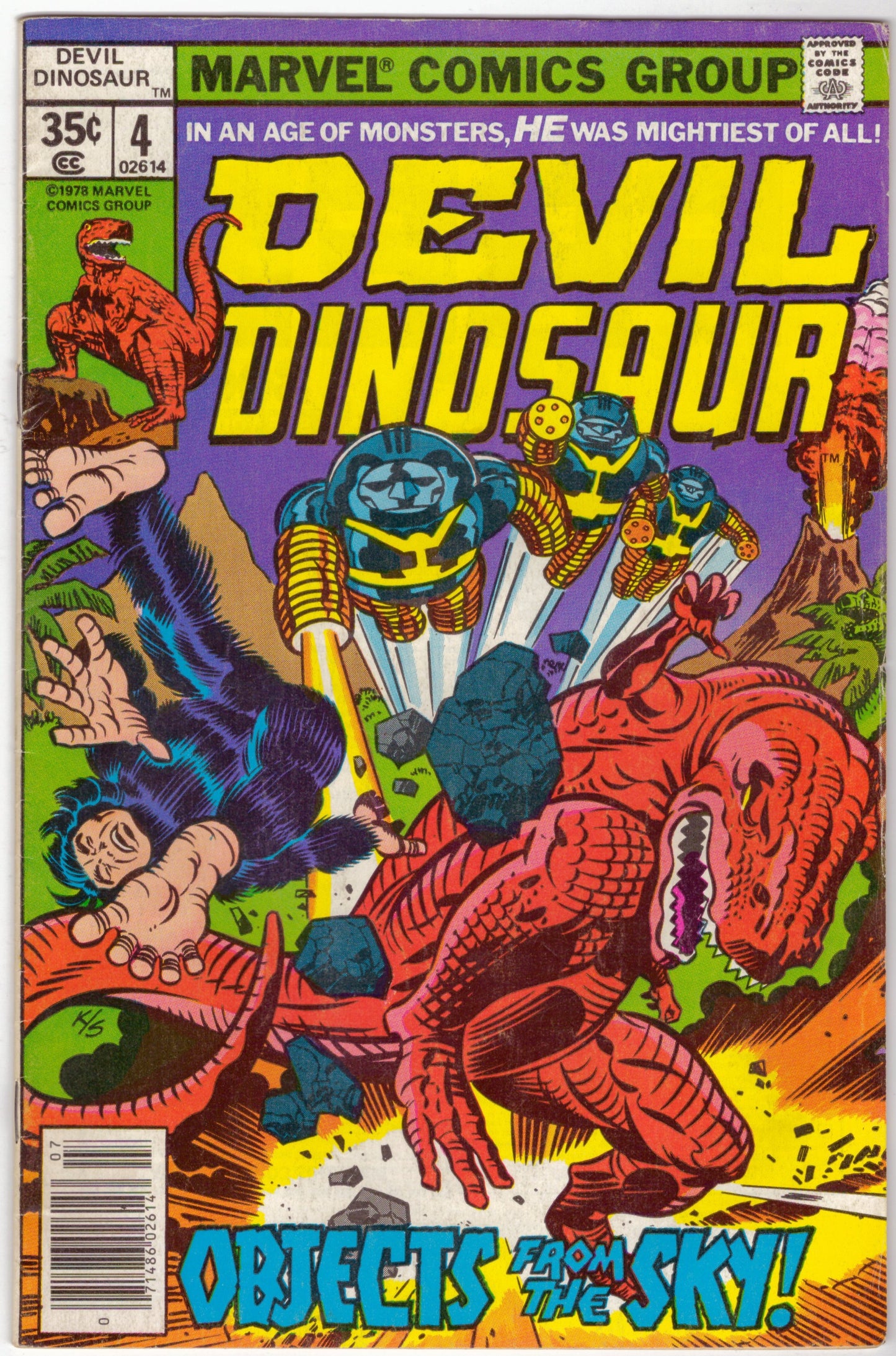 Devil Dinosaur (1978) #4